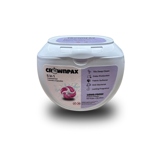 CrownPax™ 5-in-1 Laundry Pods (The Ultimate Laundry Solution)